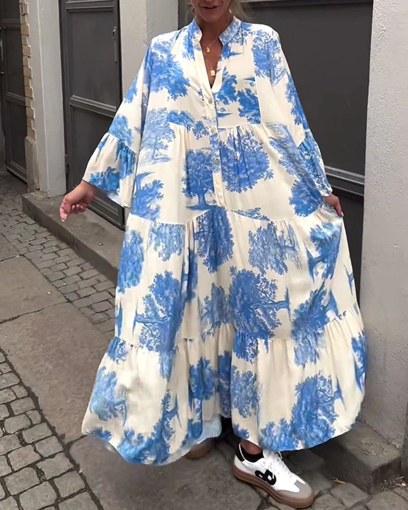 Elegant Flared Dress