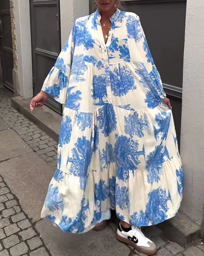 Elegant Flared Dress