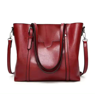 Ramzy - Leather carrier bag