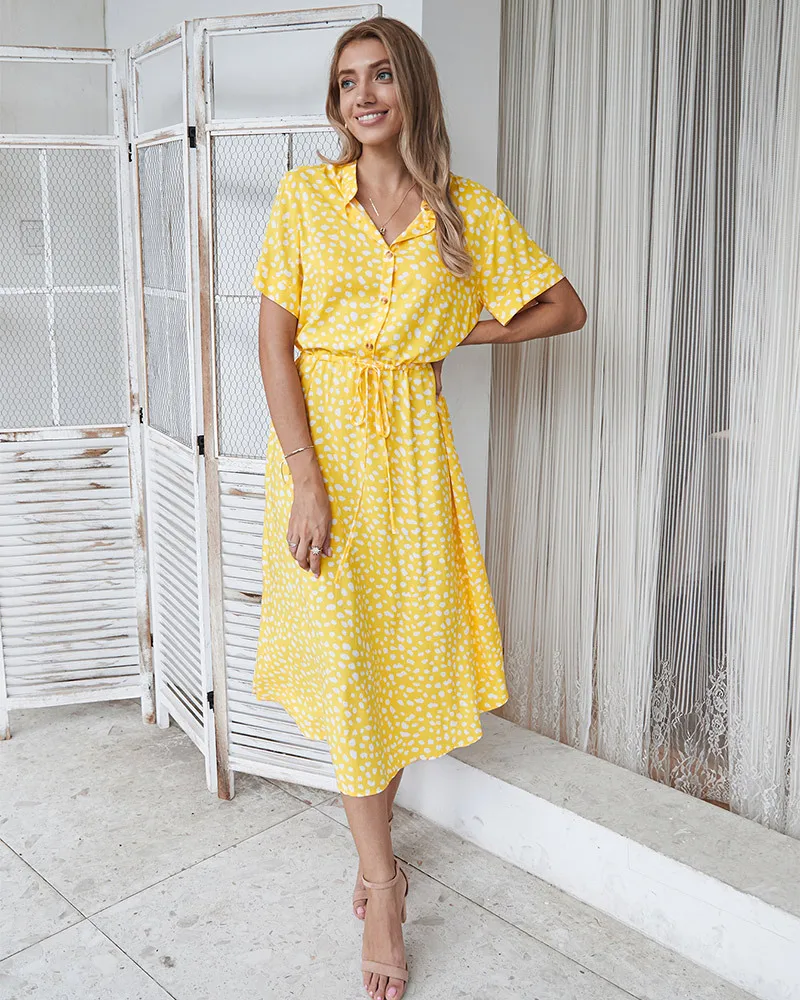 Summer Shirt Dress