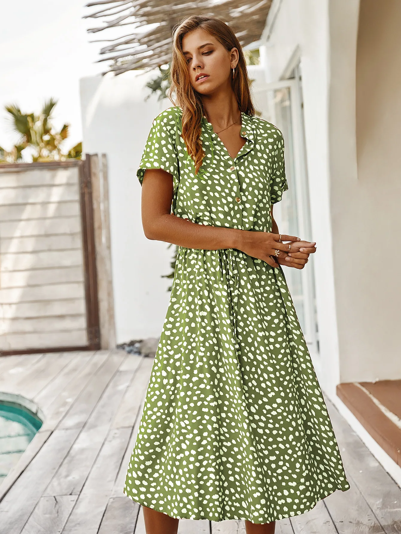 Summer Shirt Dress