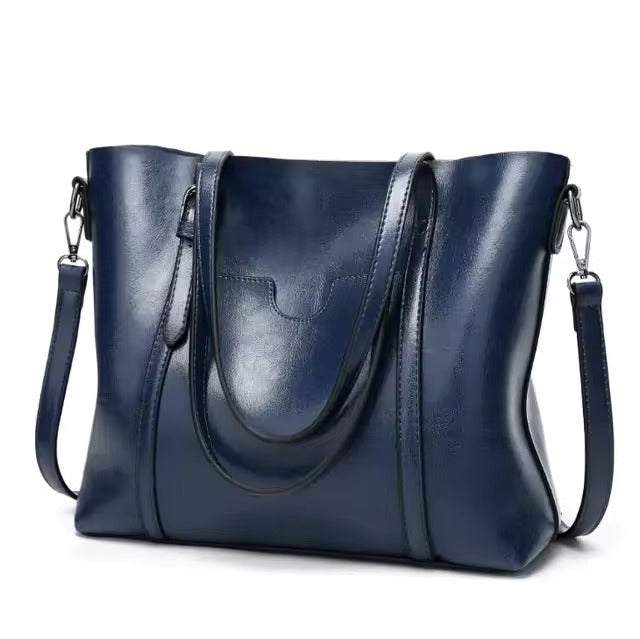 Ramzy - Leather carrier bag