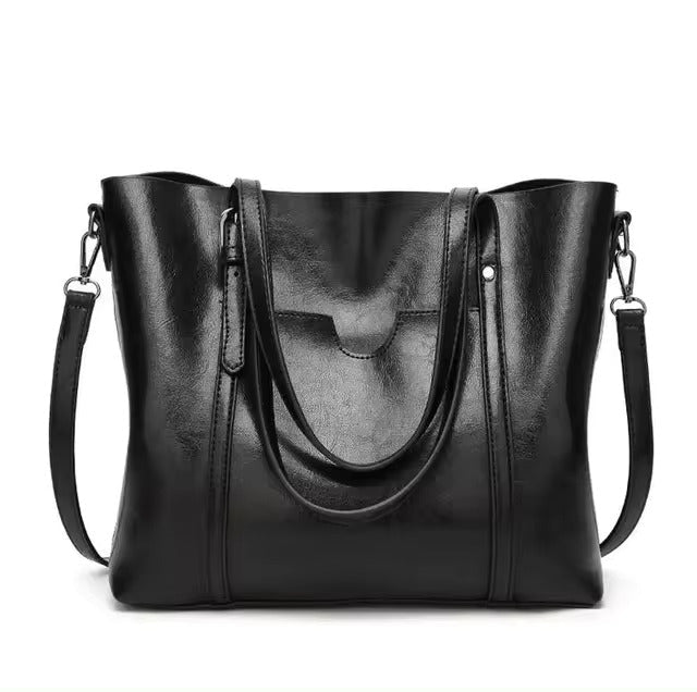Ramzy - Leather carrier bag