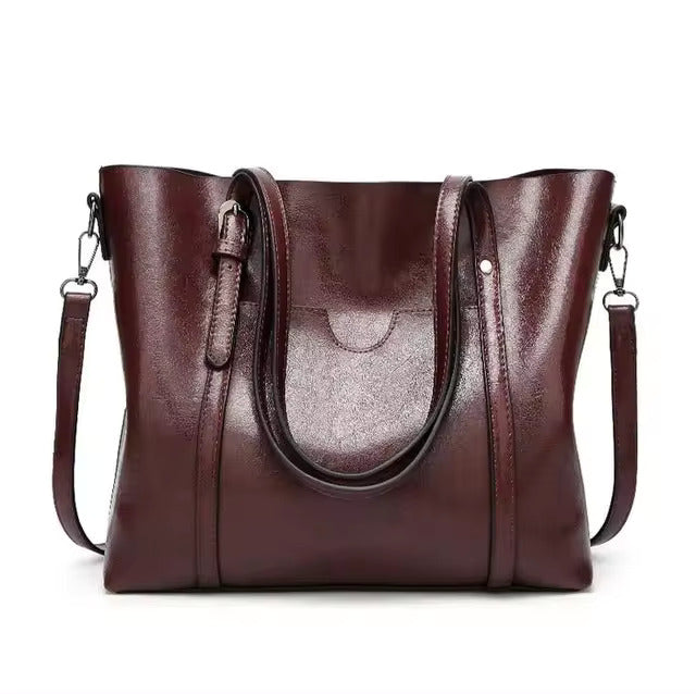 Ramzy - Leather carrier bag