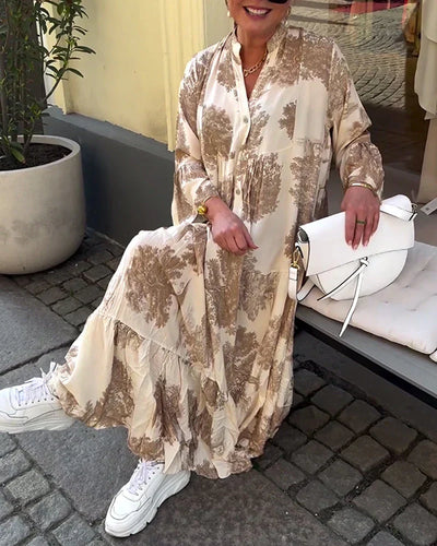 Elegant Flared Dress