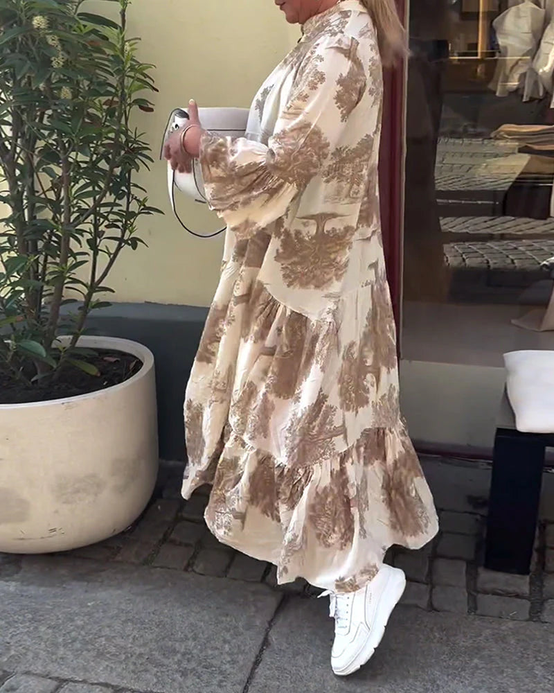 Elegant Flared Dress