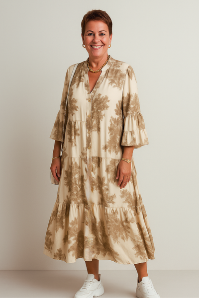 Elegant Flared Dress