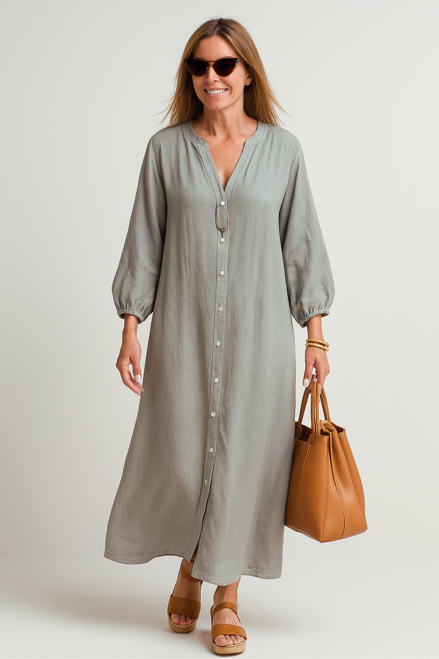 Lovely Lightweight Linen Dress