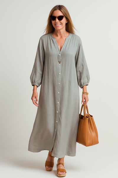 Lovely Lightweight Linen Dress