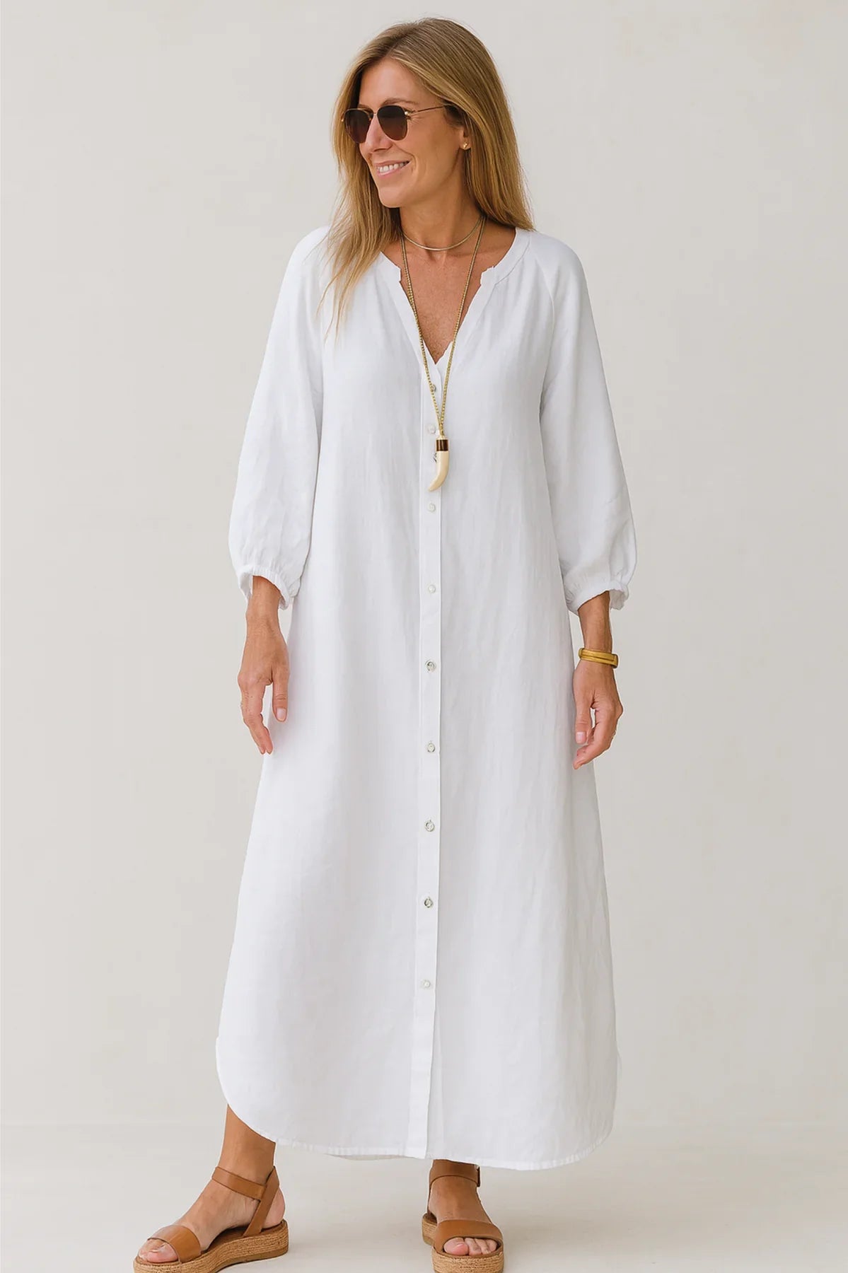 Lovely Lightweight Linen Dress