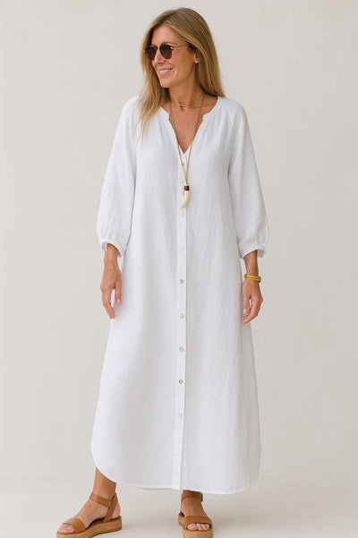 Lovely Lightweight Linen Dress