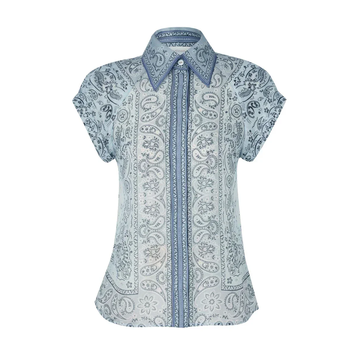 Amelia™ | Breezy Paisley Blouse and Skirt