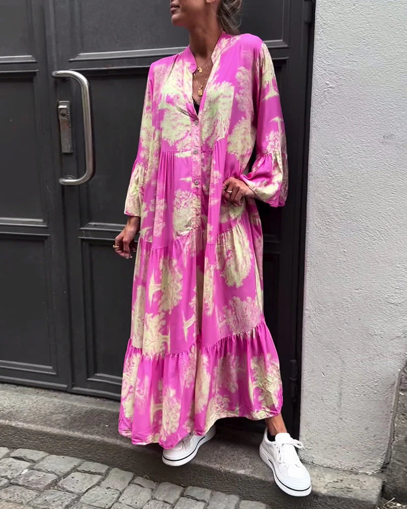 Elegant Flared Dress